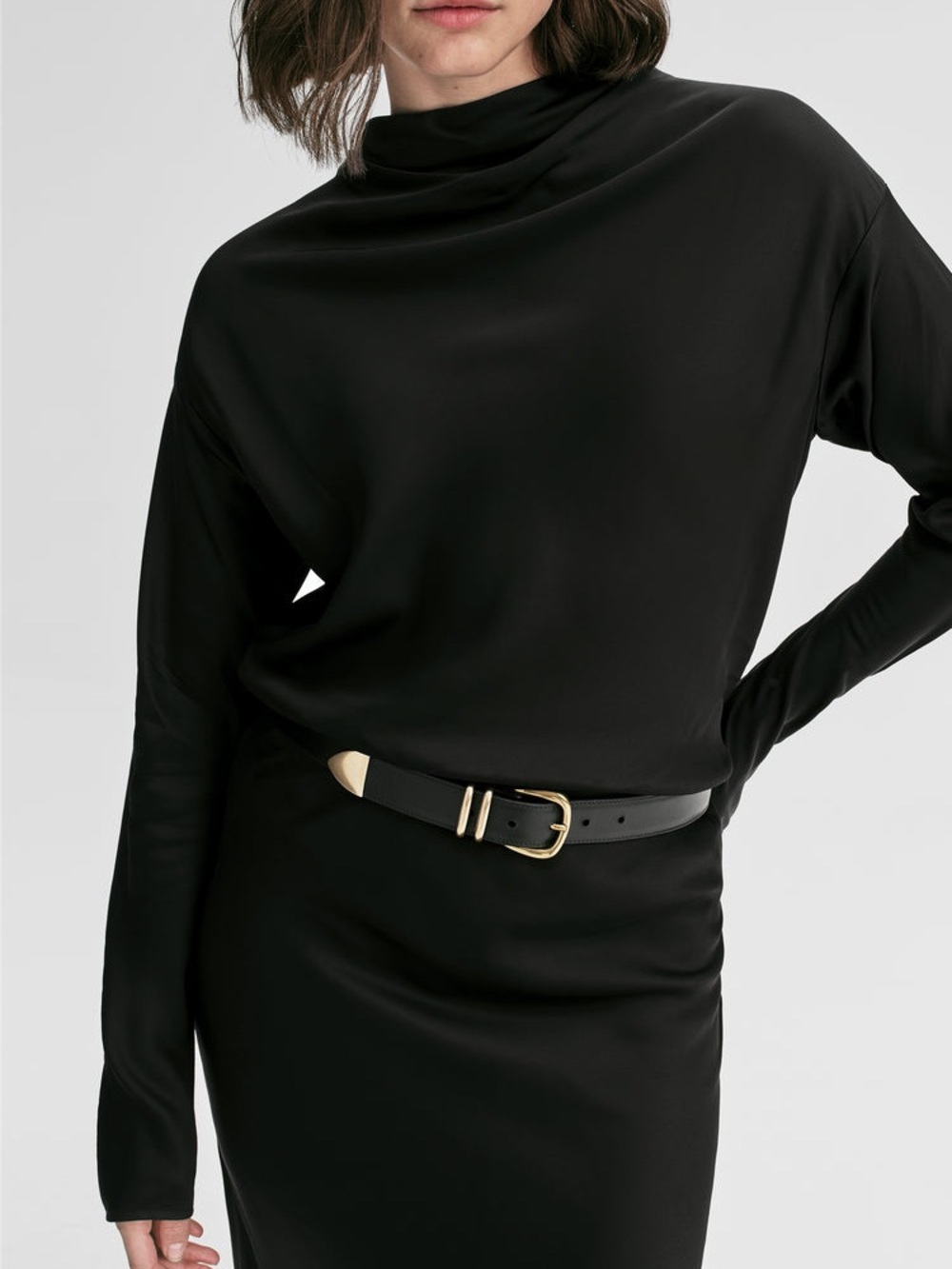 A.L.C. Georgia Satin Top